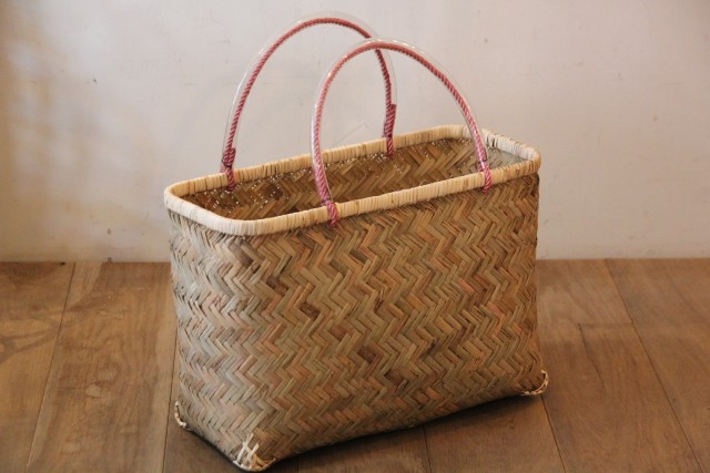 竹のお買い物かごバッグ