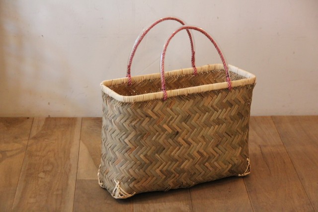 竹のお買い物かごバッグ
