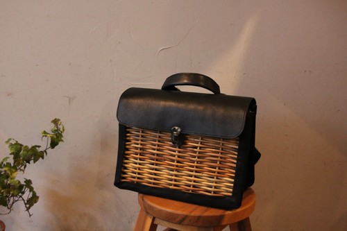 かご・バスケット・雑貨 - menui | 革とカゴとクボさん【3wayで使え革