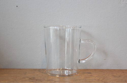 耐熱ガラスマグとガラスカップ