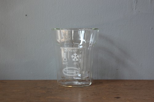 耐熱ガラスのダブルウォールタンブラー