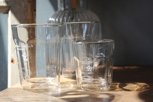 耐熱ガラスのダブルウォールタンブラー