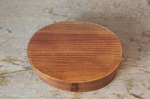 ヒノキの総スリ曲げわっぱ弁当箱