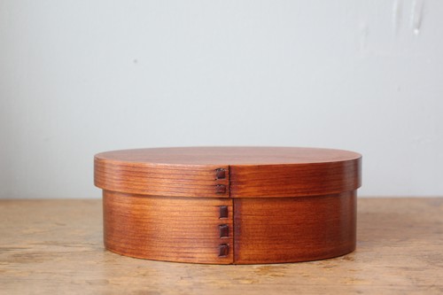 ヒノキの総スリ曲げわっぱ弁当箱