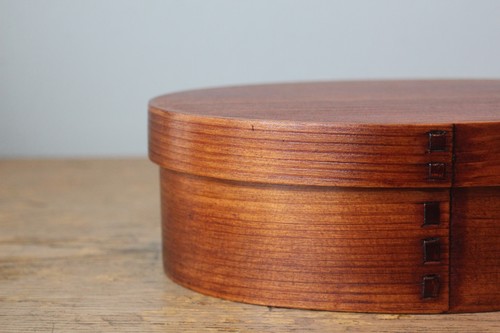 ヒノキの総スリ曲げわっぱ弁当箱