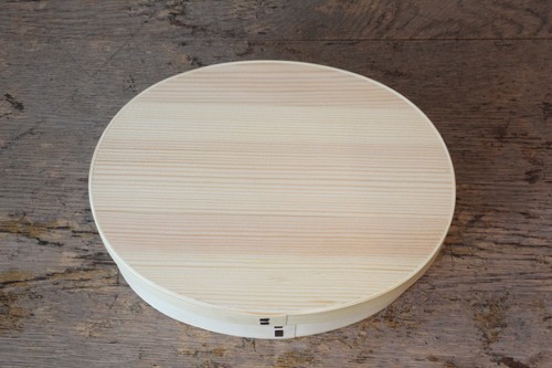 ヒノキの白木曲げわっぱ弁当箱