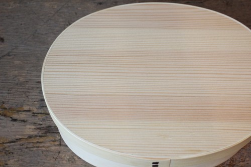 ヒノキの白木曲げわっぱ弁当箱