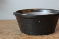 陶器の国産溝なしすり鉢