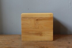 竹の二段お弁当箱