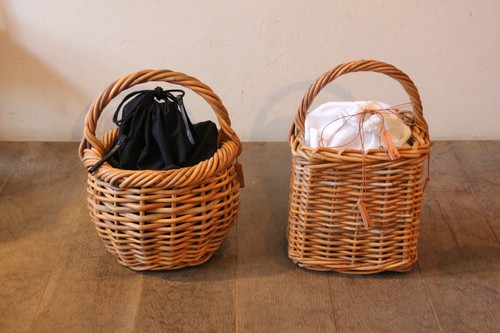 かご バスケット 雑貨 Menui Menuiオリジナル Lacak ワンハンドルミニバスケット