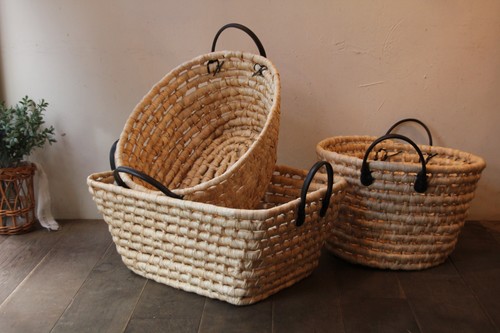 メイズレクタングルランドリーバスケット