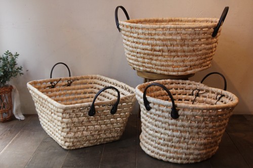 メイズオーバルランドリーバスケット