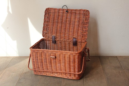 かご・バスケット・雑貨 - menui | 人気！！【ラタン蓋付きバスケット