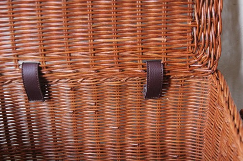 かご・バスケット・雑貨 - menui | 人気！！【ラタン蓋付きバスケット