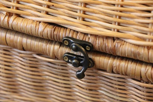 籐ラタンピクニックバスケット