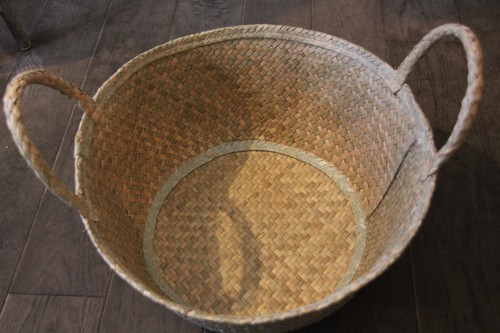 menuiオリジナルシーグラスtubバスケット