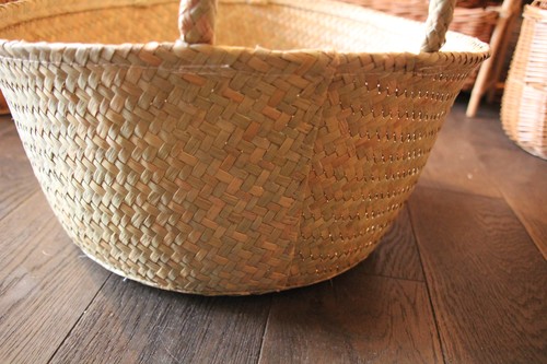 menuiオリジナルシーグラスtubバスケット