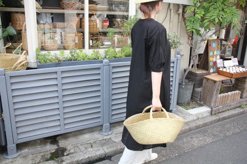 menuiオリジナルシーグラスtubバスケット