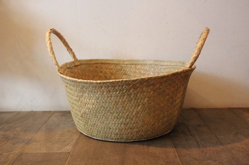 menuiオリジナルシーグラスtubバスケット