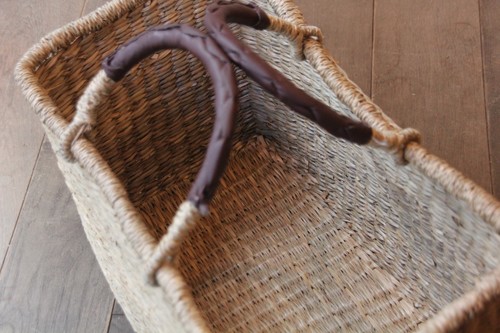 シーグラスレクトバスケット大きめサイズ