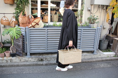 シーグラスレクトバスケット大きめサイズ