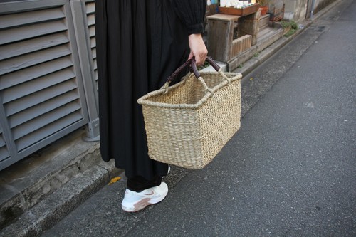 シーグラスレクトバスケット大きめサイズ