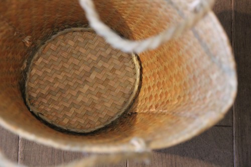 menuiオリジナルシーグラスlongerバケツバスケットかごバッグに