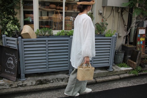 BASICシーグラストートかごバッグ