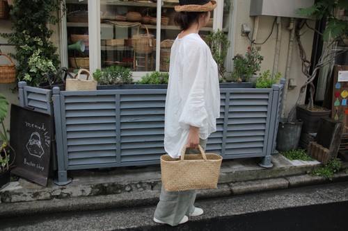 BASICシーグラストートかごバッグ
