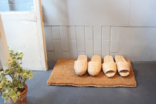蒲草のガマスリッパ大きめサイズ