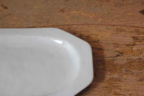 瀬戸焼オクタンブルグレープレート