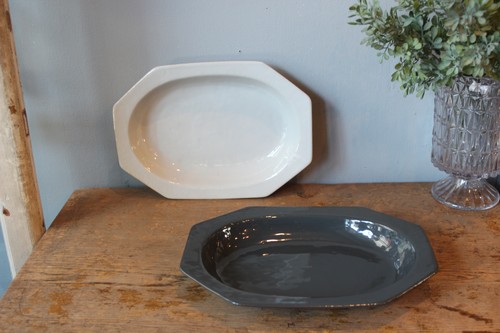 瀬戸焼オクタンブルグレープレート