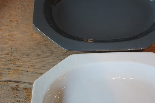 瀬戸焼オクタンブルグレープレート