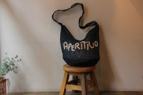 the Jacksons ジュートショルダーかごバッグAperitivo