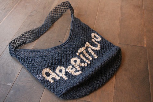 the Jacksons ジュートショルダーかごバッグAperitivo