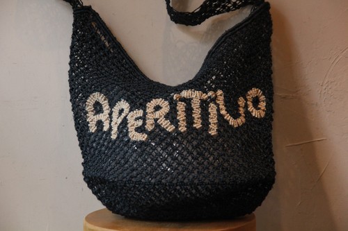 the Jacksons ジュートショルダーかごバッグAperitivo