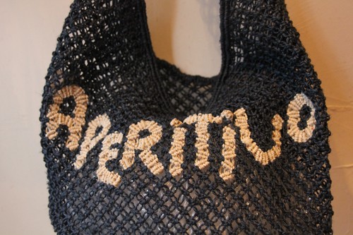 the Jacksons ジュートショルダーかごバッグAperitivo