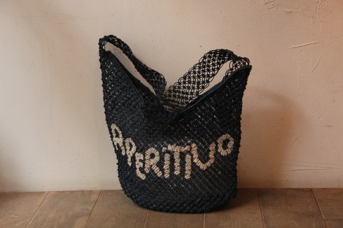 the Jacksons ジュートショルダーかごバッグAperitivo