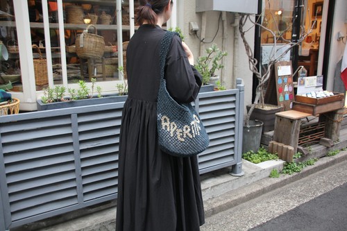 the Jacksons ジュートショルダーかごバッグAperitivo