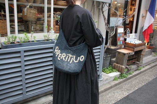 the Jacksons ジュートショルダーかごバッグAperitivo