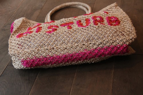 the Jacksons ジュートかごバッグ Do Not Disturb