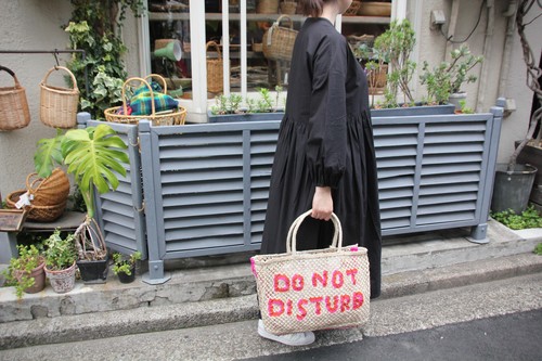 the Jacksons ジュートかごバッグ Do Not Disturb