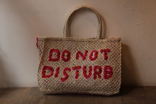 the Jacksons ジュートかごバッグ Do Not Disturb