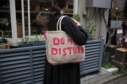 the Jacksons ジュートかごバッグ Do Not Disturb