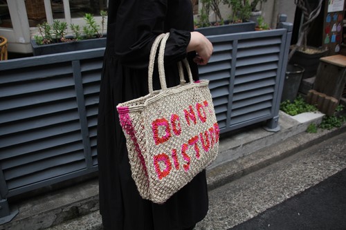 the Jacksons ジュートかごバッグ Do Not Disturb
