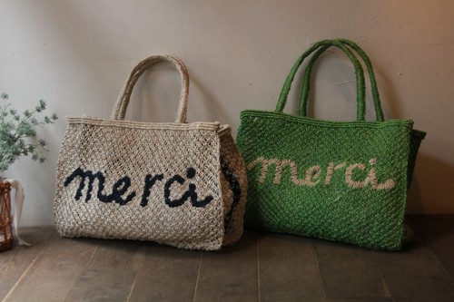 the Jacksons ジュートかごバッグ Merci
