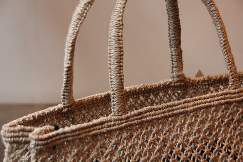 the Jacksons ジュートかごバッグ Merci
