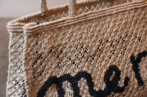 the Jacksons ジュートかごバッグ Merci