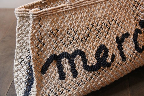 the Jacksons ジュートかごバッグ Merci