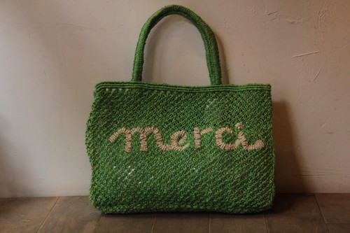 the Jacksons ジュートかごバッグ Merci